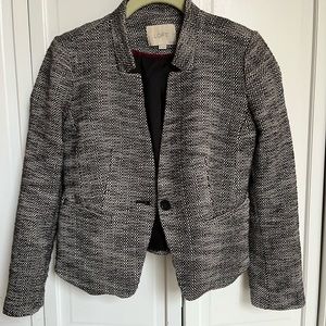 Ann Taylor Loft Tweed Blazer